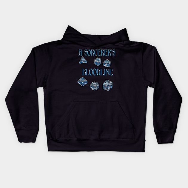 Sorcerer' Boodline Kids Hoodie by Edward L. Anderson 